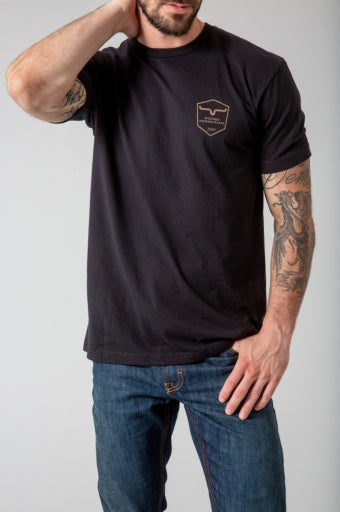SHIELDED TRUCKER-SHIRT-BLACK