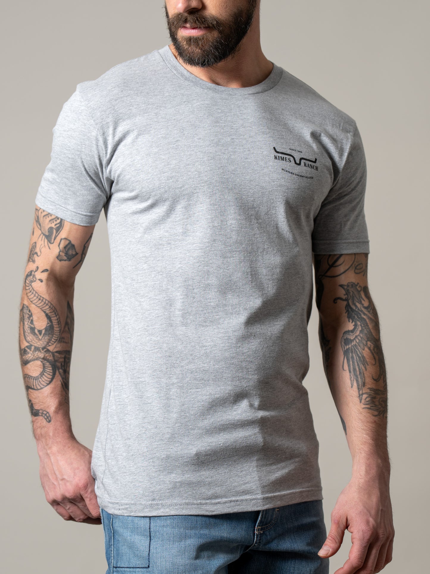 OLD WEST-Heather Grey
