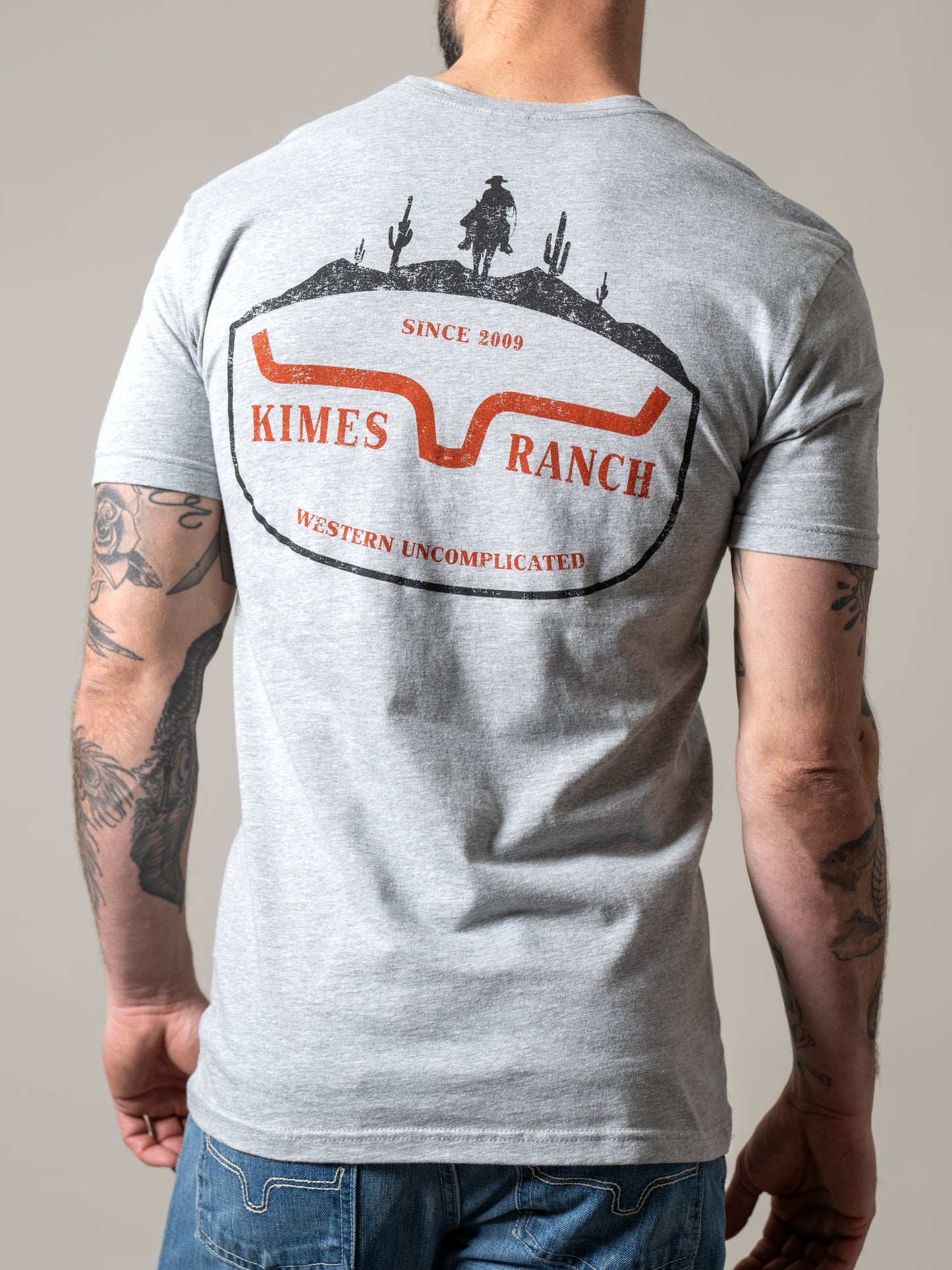 OLD WEST-Heather Grey